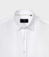 White cotton casual shirt