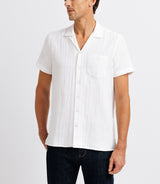 Chemise casual coupe fit blanche - IZAC