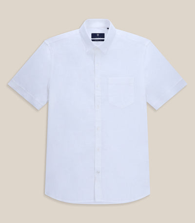 Chemise en lin blanc - IZAC