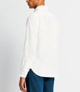 White linen casual shirt