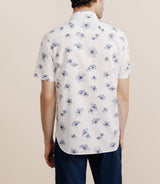 Chemise imprimée blanche