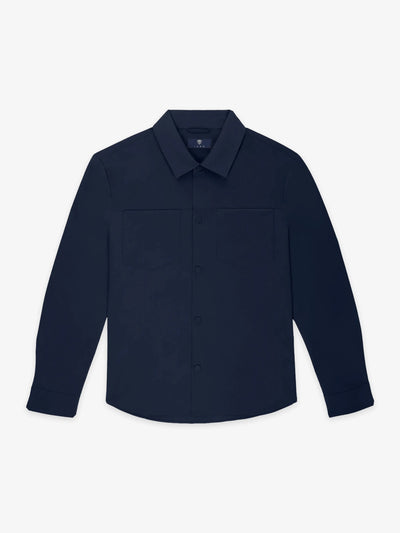 Navy technical overshirt