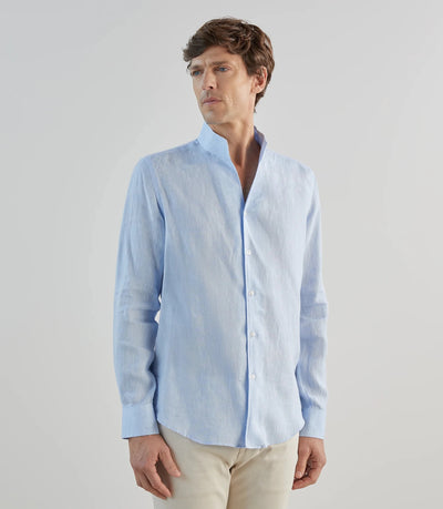 Chemise 100% lin ciel - IZAC