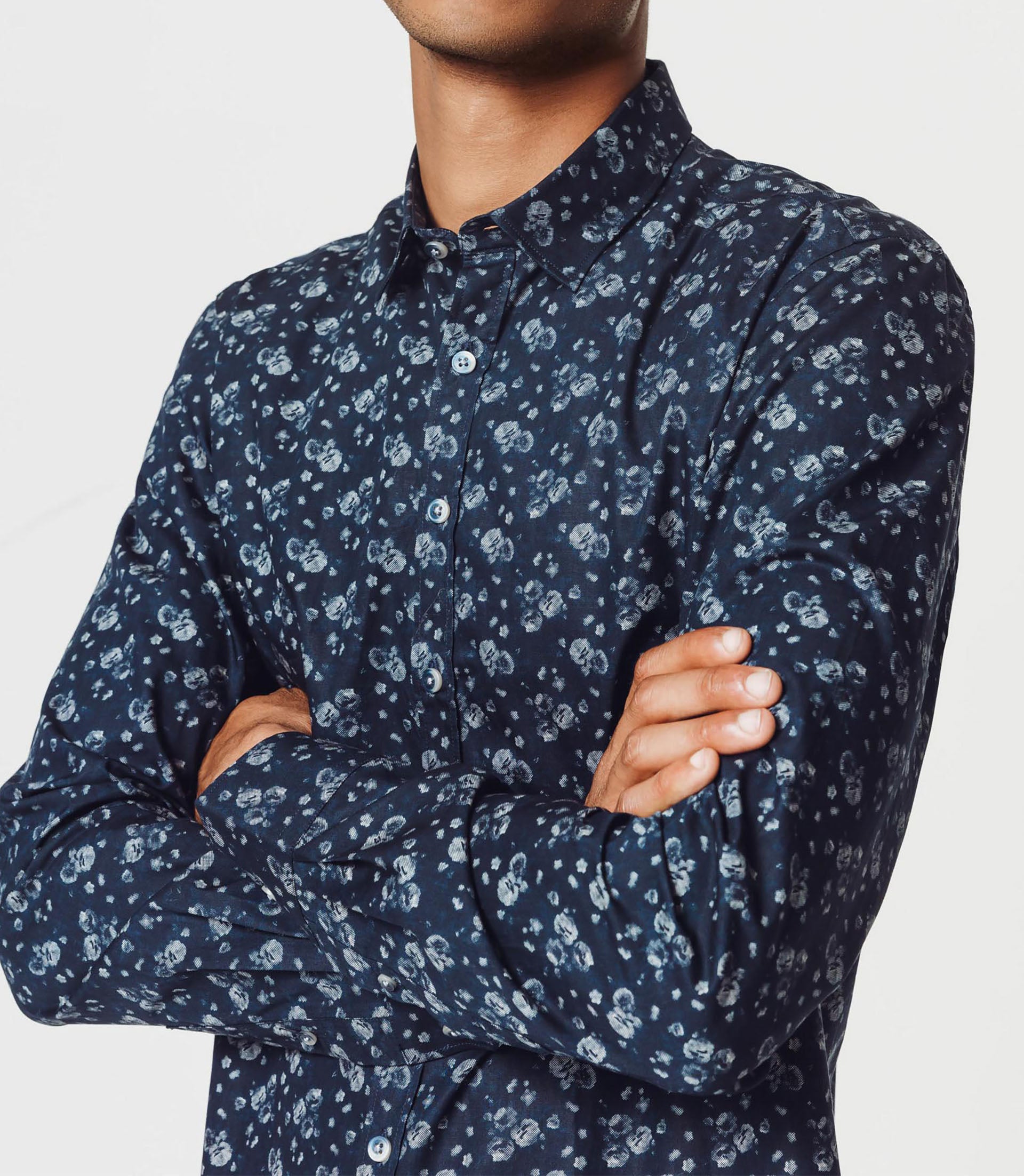 Floral pattern shirt