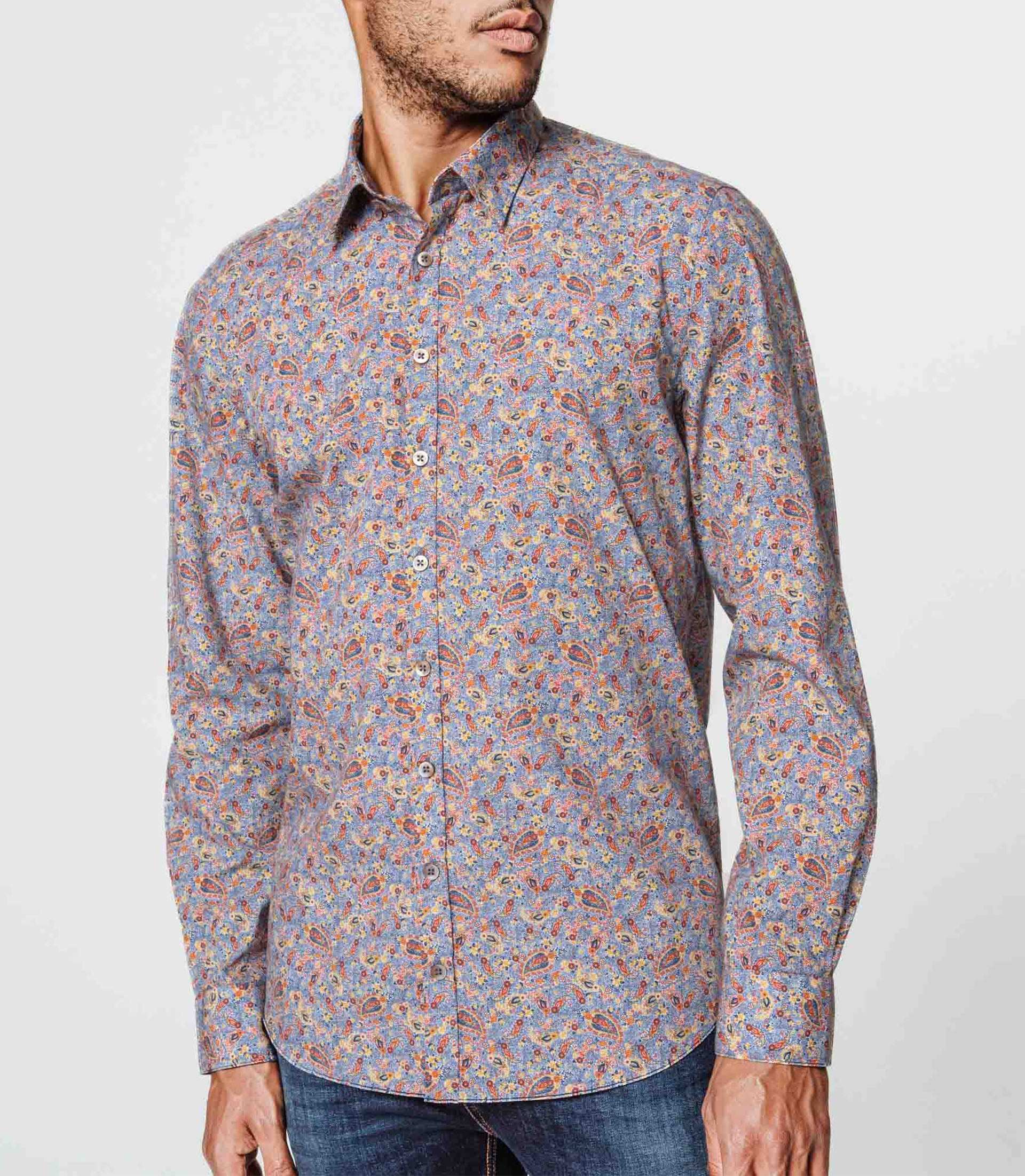 Chemise coton imprimé