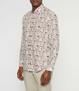 JILL white print casual shirt