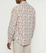 JILL white print casual shirt