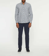 JOANI blue print shirt