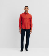 Chemise avec col boutonné orange - IZAC