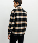 Surchemise à grands carreaux marron - IZAC