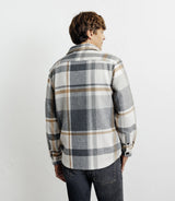 Surchemise à grands carreaux grise - IZAC