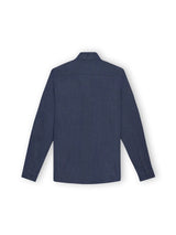 Chemise chambray denim marine - IZAC