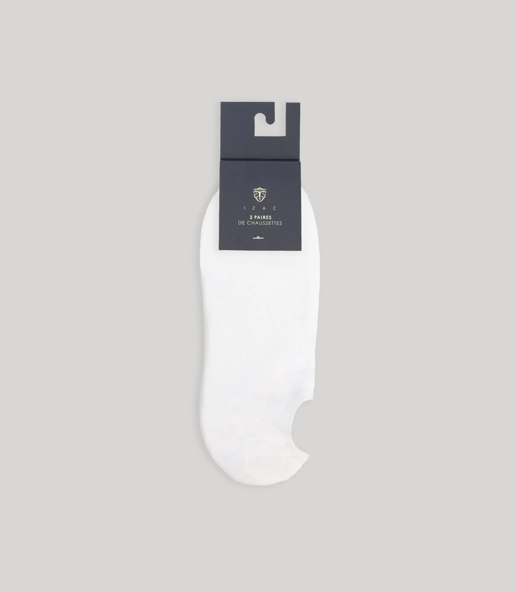 Pack de chaussettes courtes blanches - IZAC