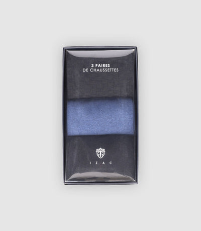 Pack de chaussettes marine - IZAC