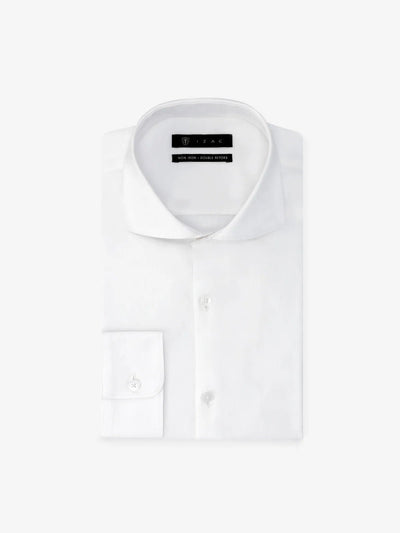 Chemise ville non iron blanc - IZAC