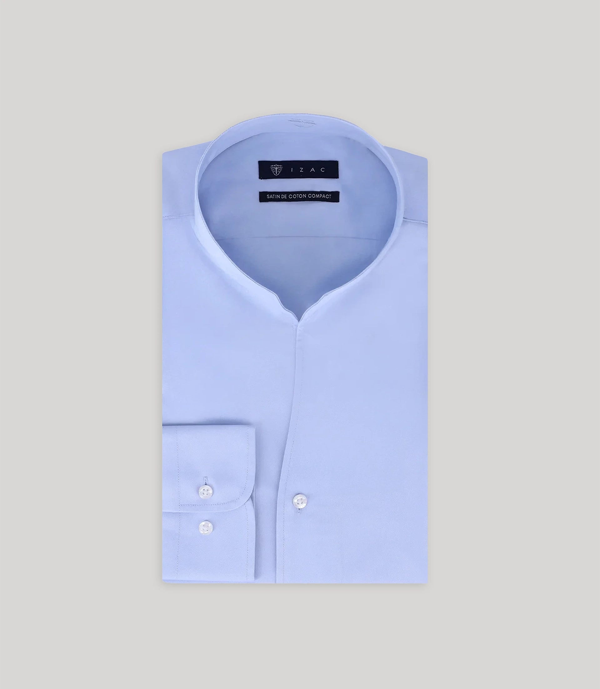 Chemise ville en coton ciel - IZAC