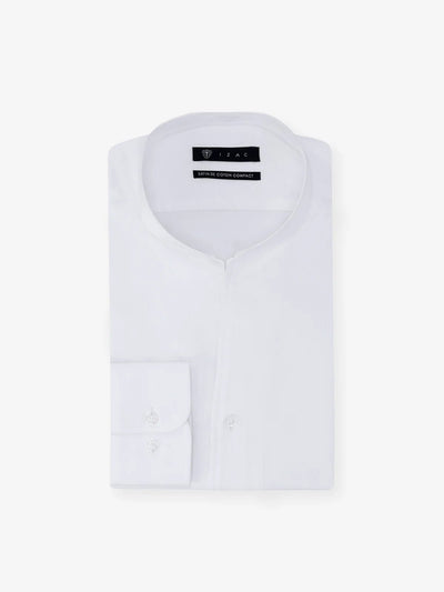 Chemise ville coton ecru - IZAC