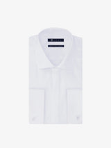 Chemise satin de coton blanche - IZAC