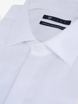 Chemise satin de coton blanche - IZAC