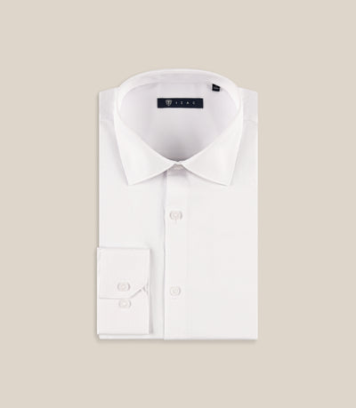 Chemise ville slim blanc - IZAC
