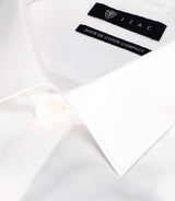 Chemise en satin de coton blanc - IZAC