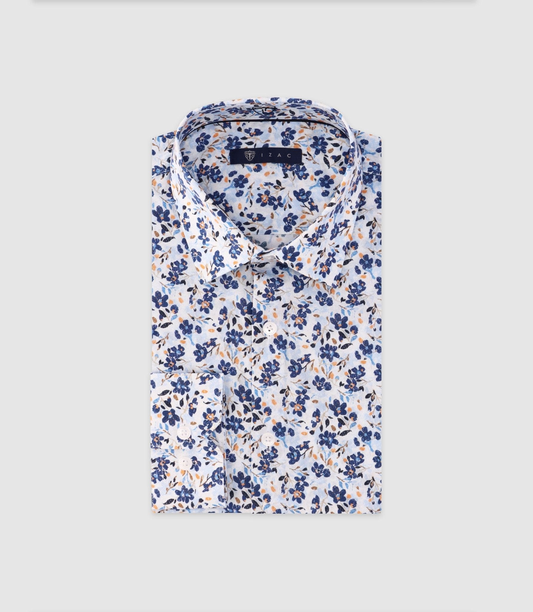 Chemise ajustée ciel - IZAC