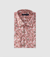 Chemise ajustée rose