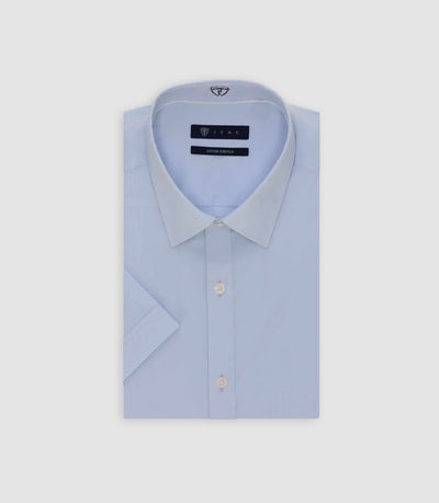 Chemise manches courtes ciel - IZAC