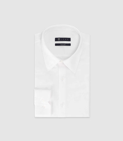 Chemise coupe slim blanche - IZAC