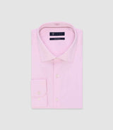 Chemise slim rose