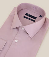 Pink cotton satin city shirt