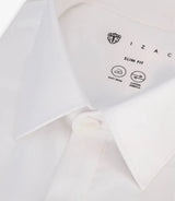 Chemise ville en coton blanche - IZAC