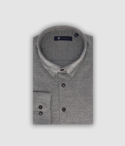 Chemise en maille noir PACOME - IZAC