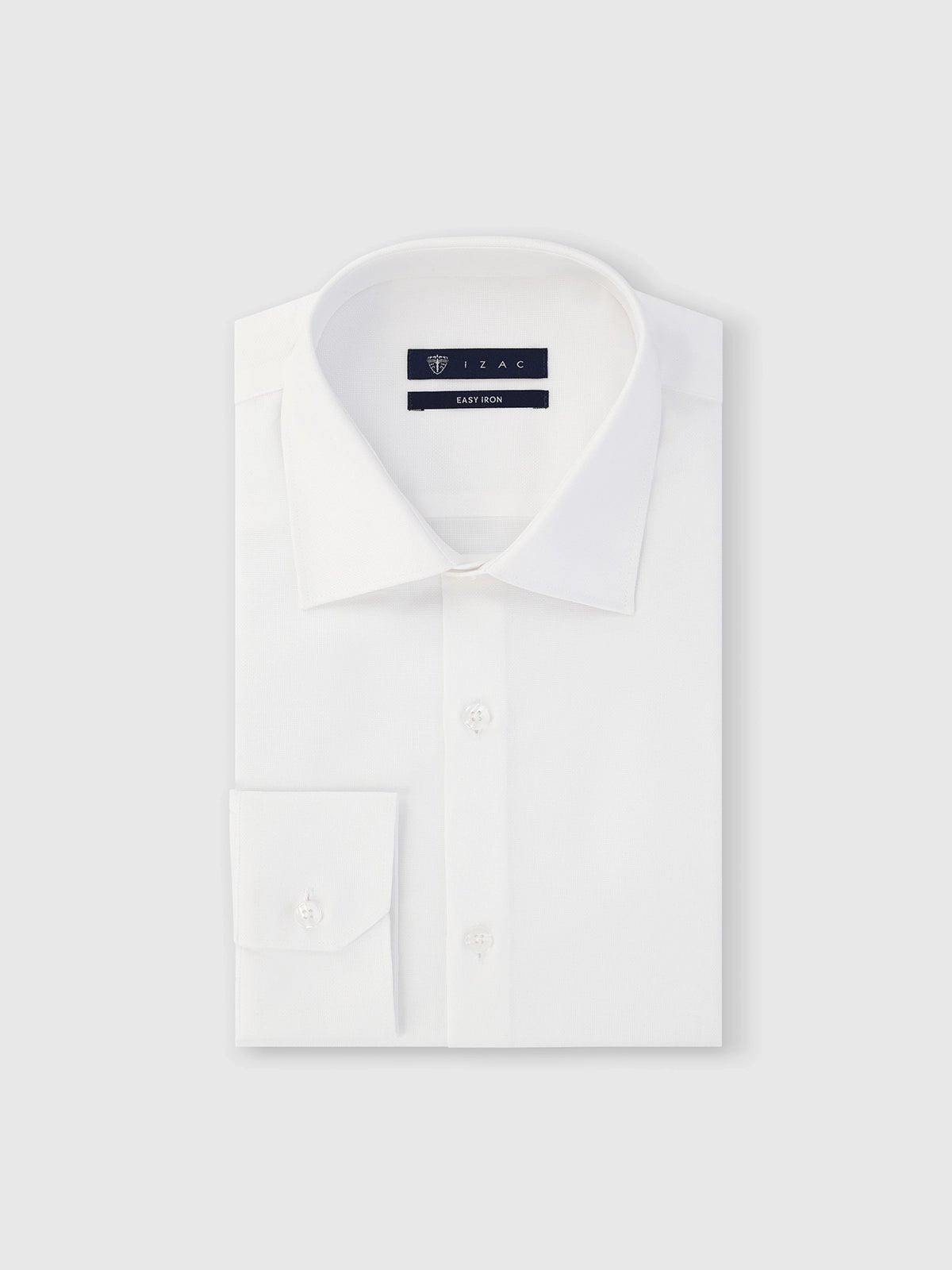 Chemise ville non - iron blanc - IZAC