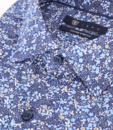 Blue flowers shirt