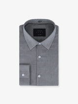 Chemise ville imprimée grise - IZAC