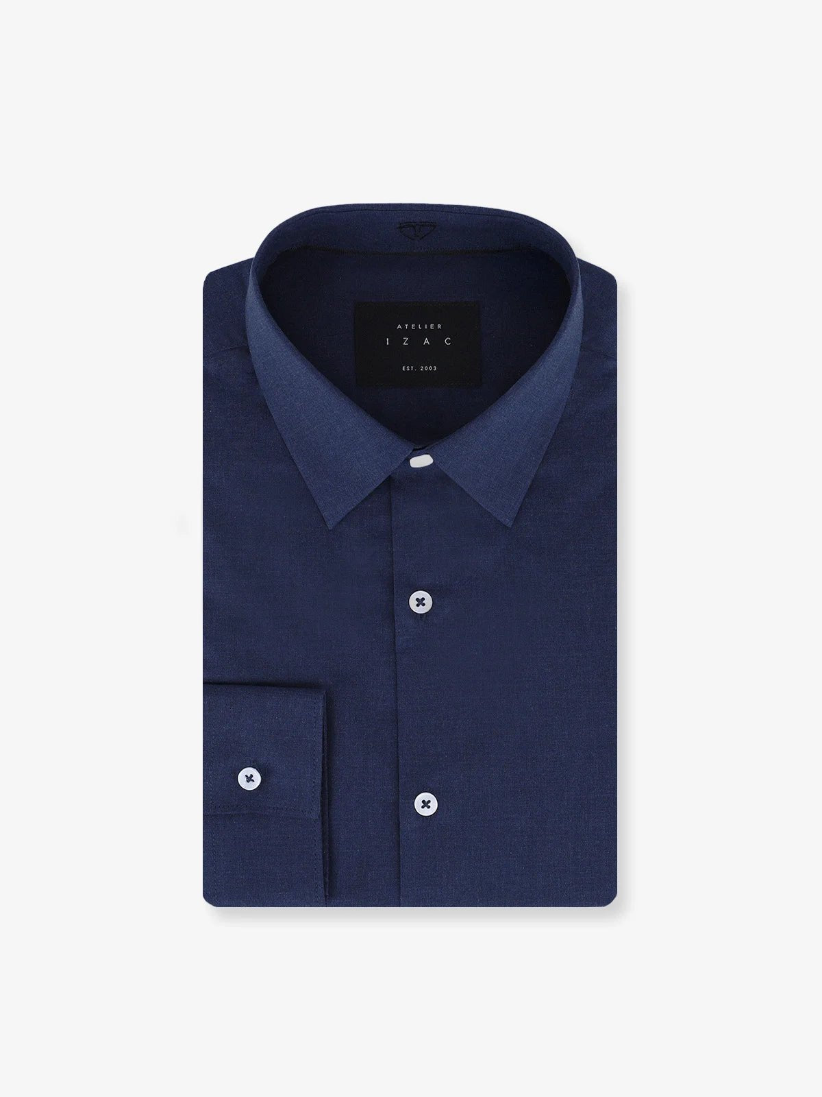 Chemise ville imprimée marine - IZAC