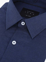 Chemise ville imprimée marine - IZAC