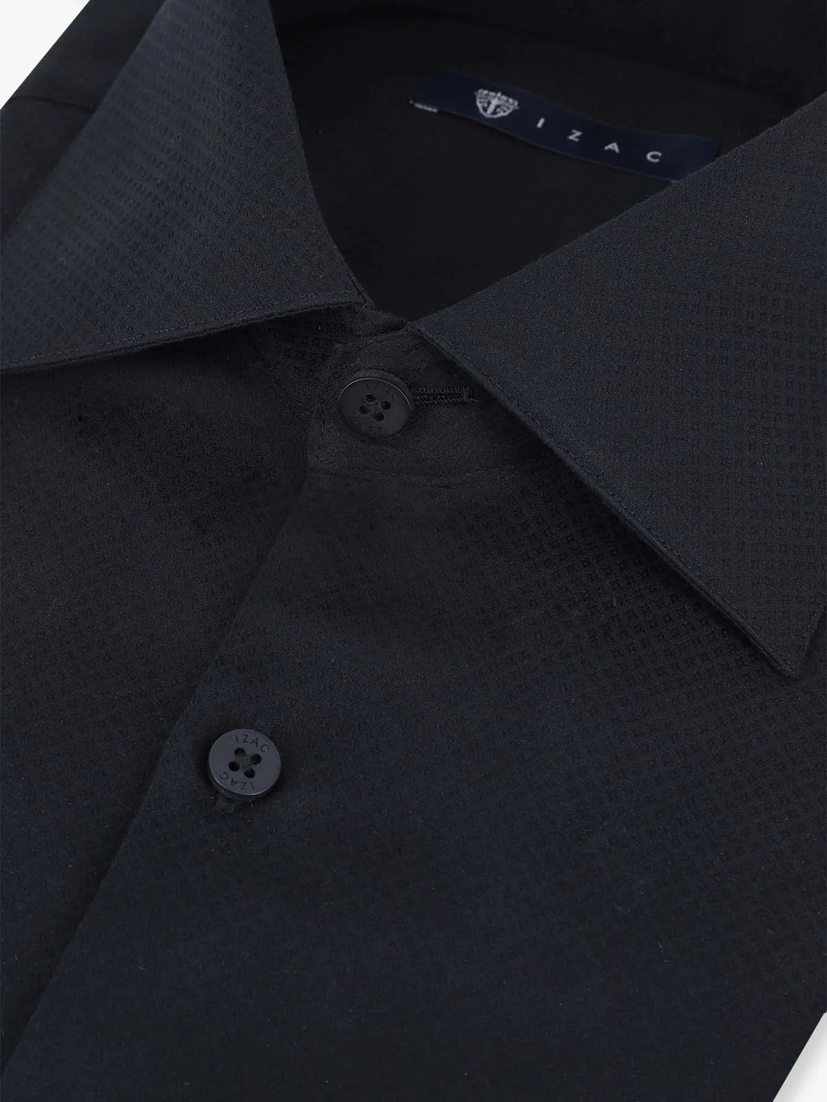 Chemise cérémonie noire - IZAC