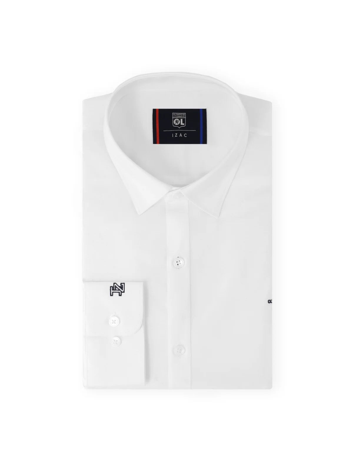 Chemise ville en coton blanc - IZAC