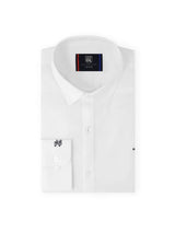 Chemise ville en coton blanc - IZAC