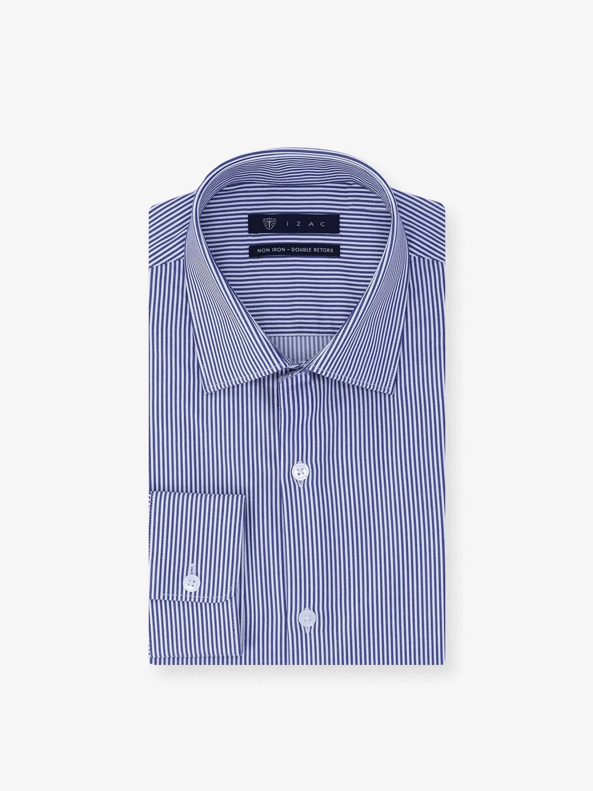 Chemise ville non iron marine - IZAC