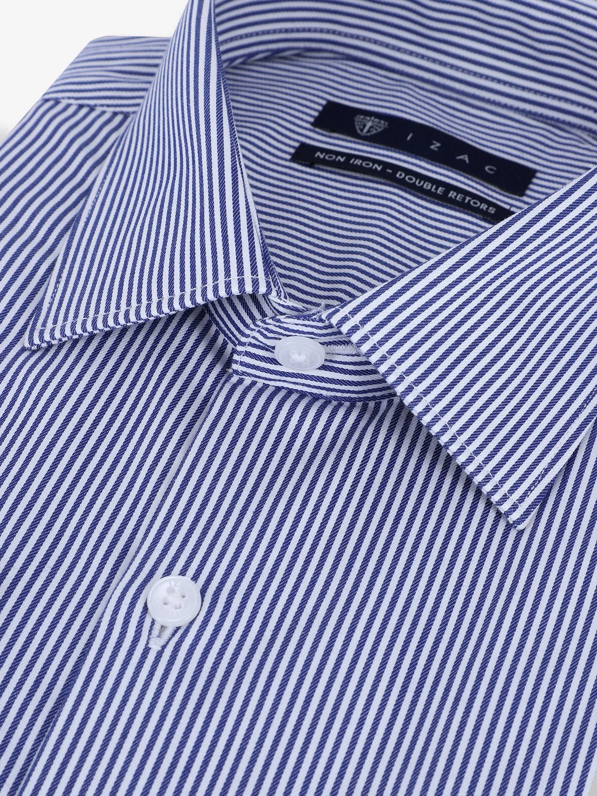 Chemise ville non iron marine - IZAC