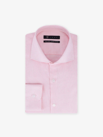 Chemise ville non iron rose - IZAC