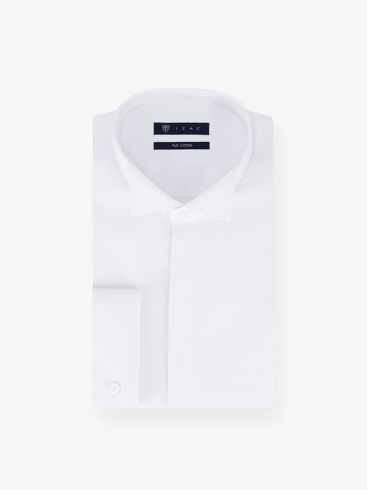 Chemise Chic IZAC Taille 42/43 XL - Blanche, Pour Mariage Ou événement, Occasion Très Bon état