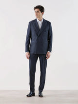 Costume croisé marine