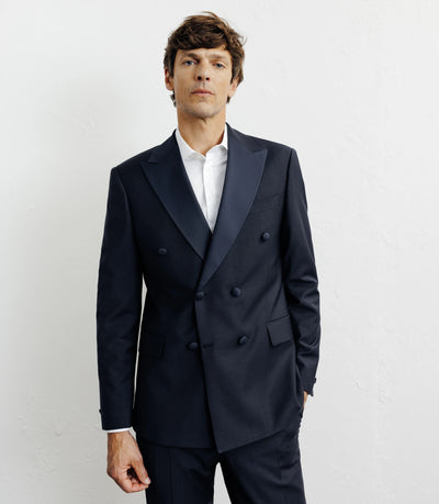 Costume croisé marine - IZAC