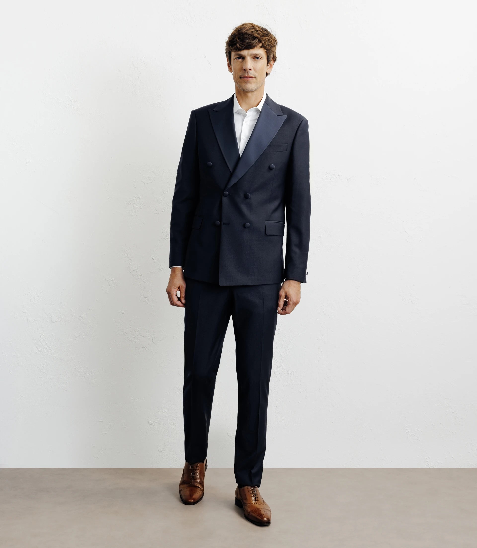 Costume croisé marine - IZAC