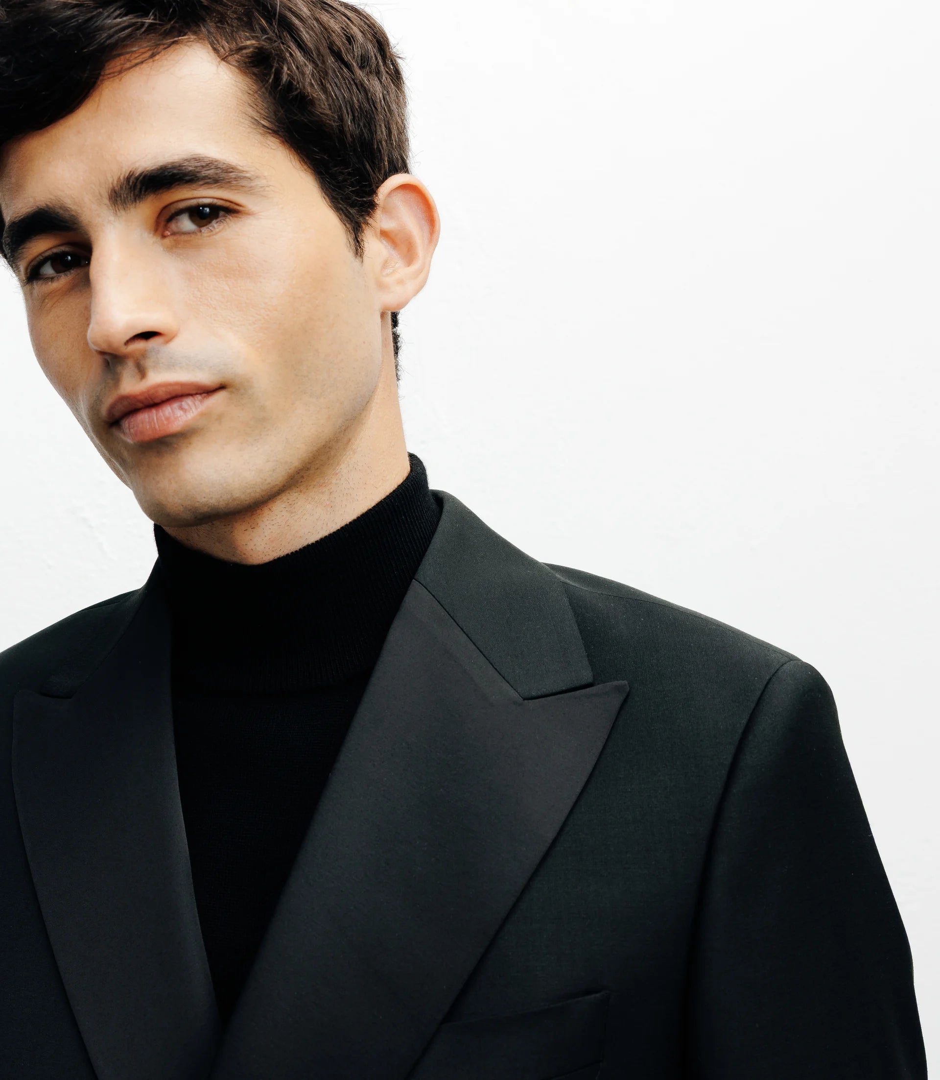 Costume croisé noir - IZAC