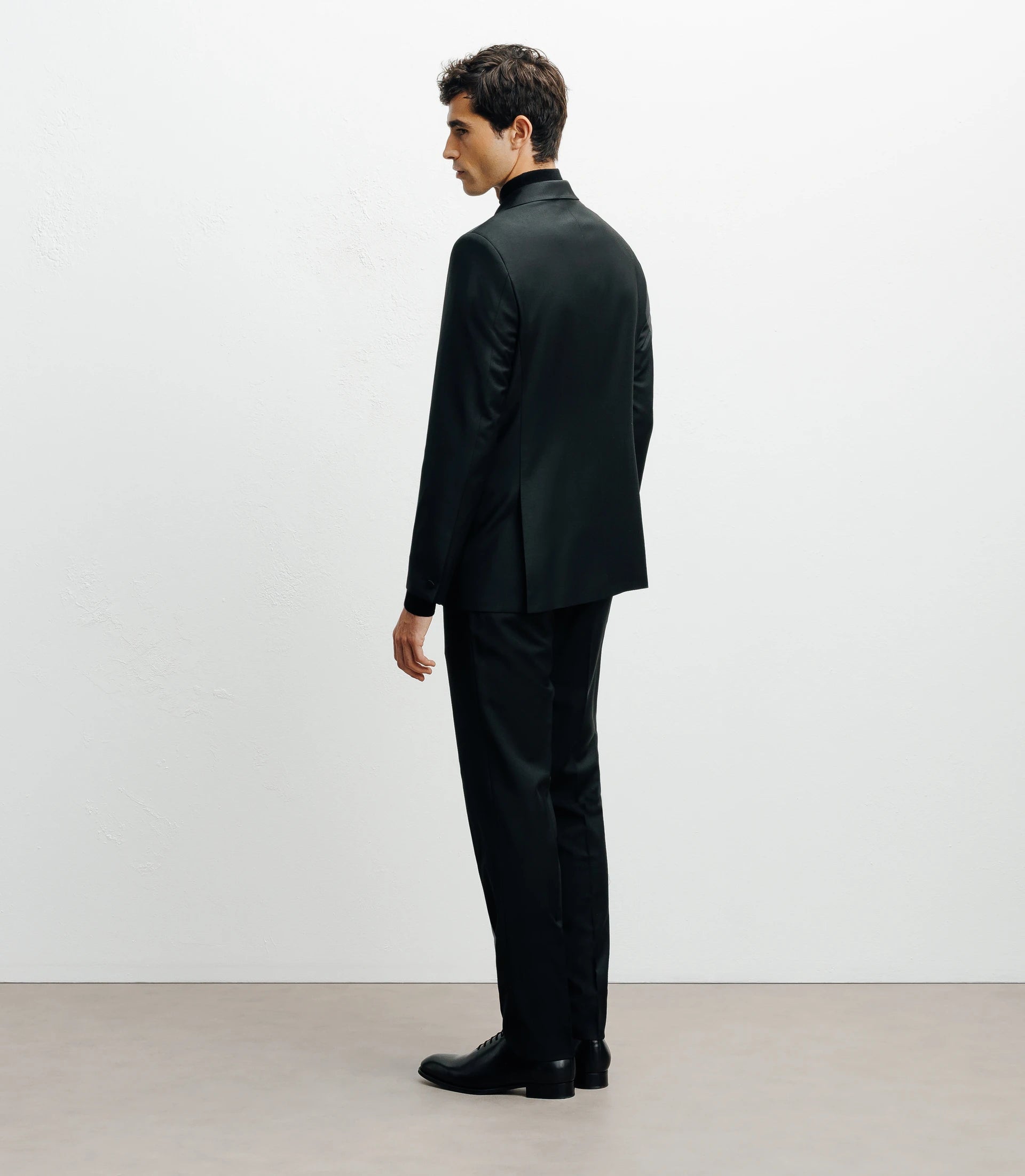 Costume croisé noir - IZAC